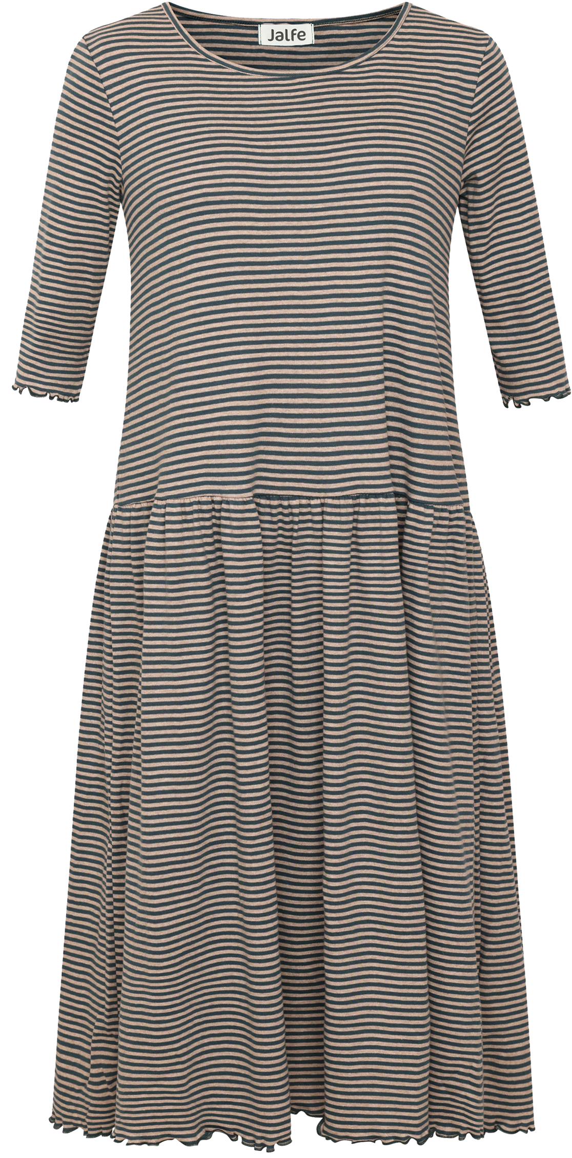 Oversize dress stripes organic cotton